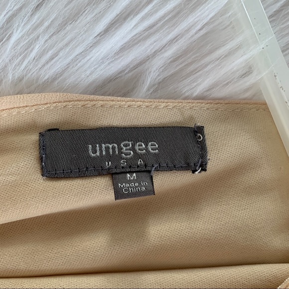 UMGEE Fit and Flare Draped Sleeveless Mini Dress - Picture 5 of 6